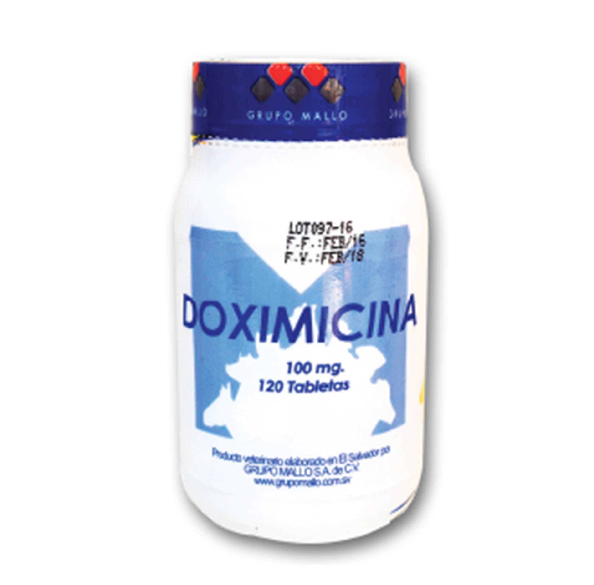 DOXIMICINA Doxiciclina Antibiótico  para caninos.